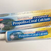 蜂膠+珊瑚鈣潔牙膏